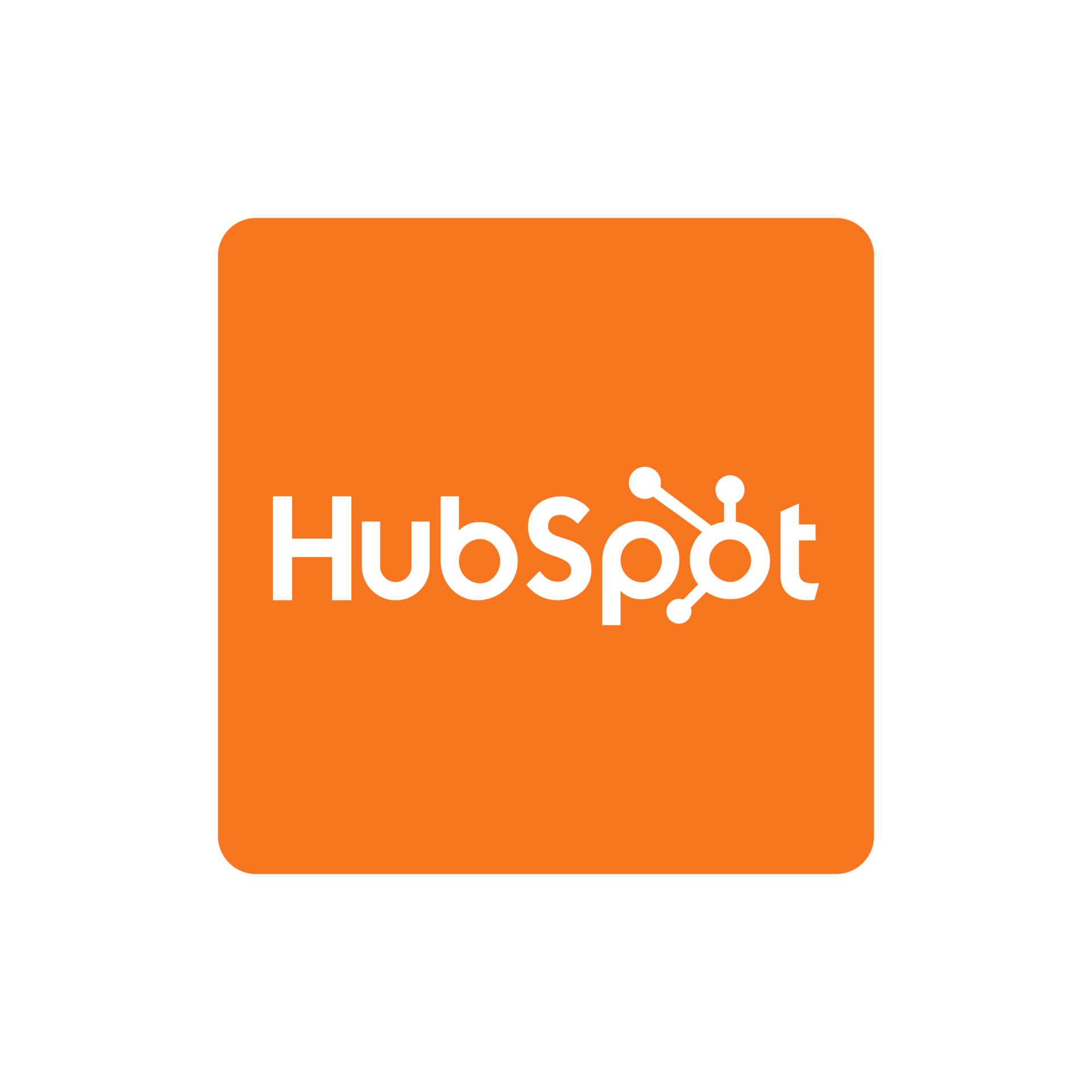 hubspot logo transparent free png