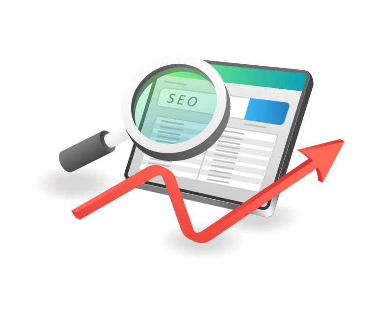 seo search optimization vector